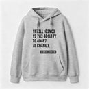 Intelligence - Stephen Hawking Science Hoodie