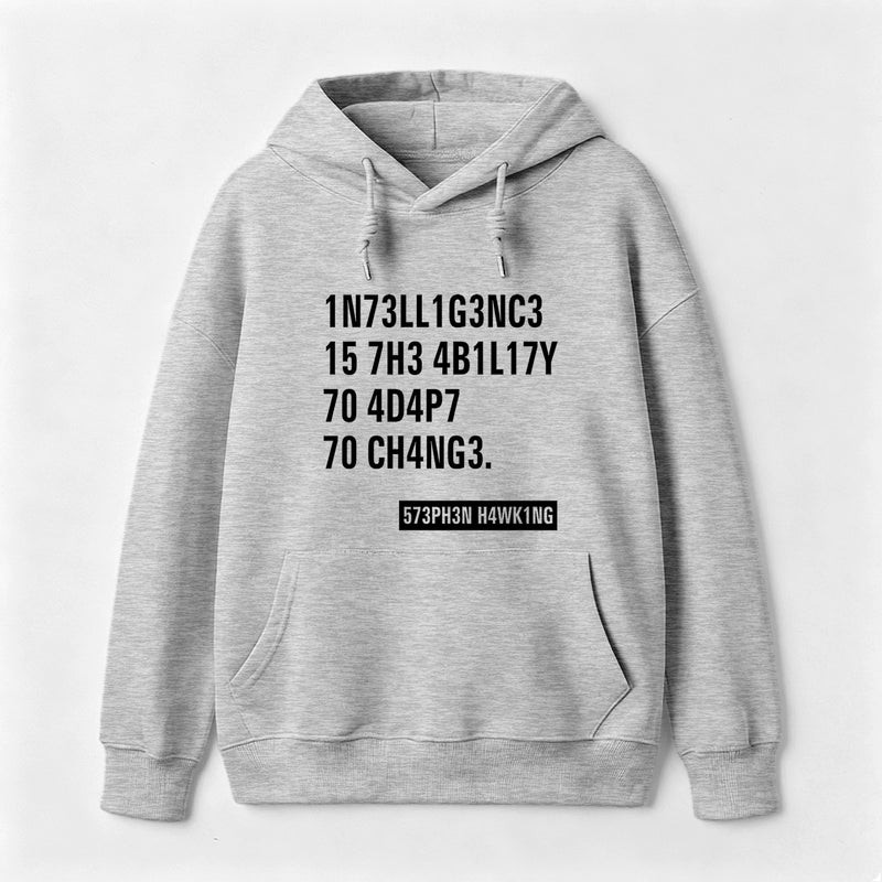 Intelligence - Stephen Hawking Science Hoodie