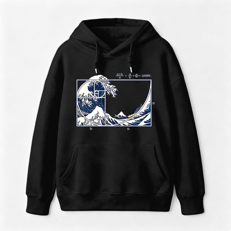 The Great Fibonacci Wave Science Hoodie