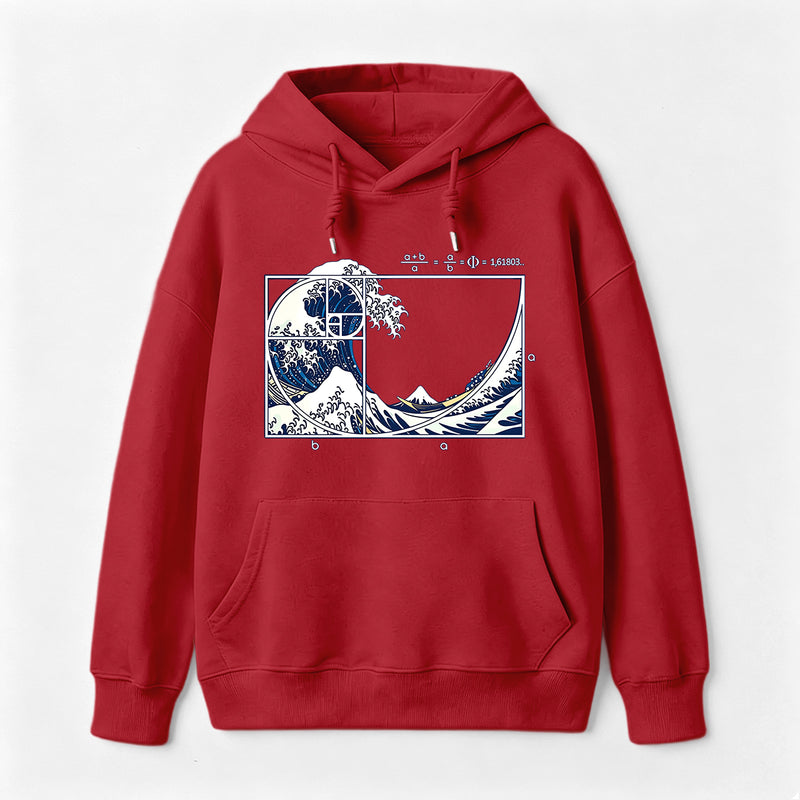 The Great Fibonacci Wave Science Hoodie