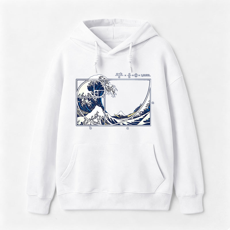 The Great Fibonacci Wave Science Hoodie