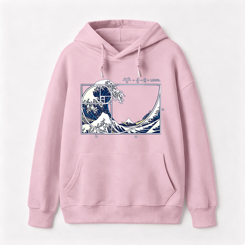 The Great Fibonacci Wave Science Hoodie