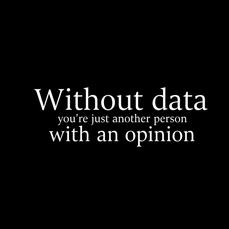 Without Data You're Just Another Person Hoodie