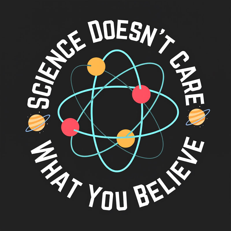 Science doesn't care what you believe Science Hoodie
