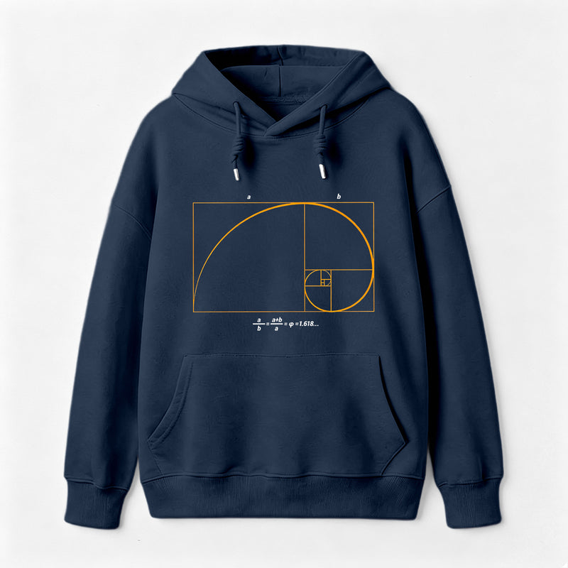Fibonacci Math Art Science Engineer Hoodie