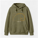 Fibonacci Math Art Science Engineer Hoodie