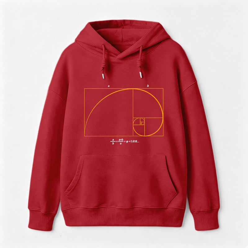 Fibonacci Math Art Science Engineer Hoodie