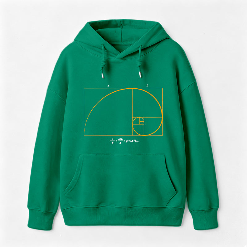 Fibonacci Math Art Science Engineer Hoodie