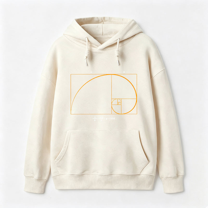 Fibonacci Math Art Science Engineer Hoodie