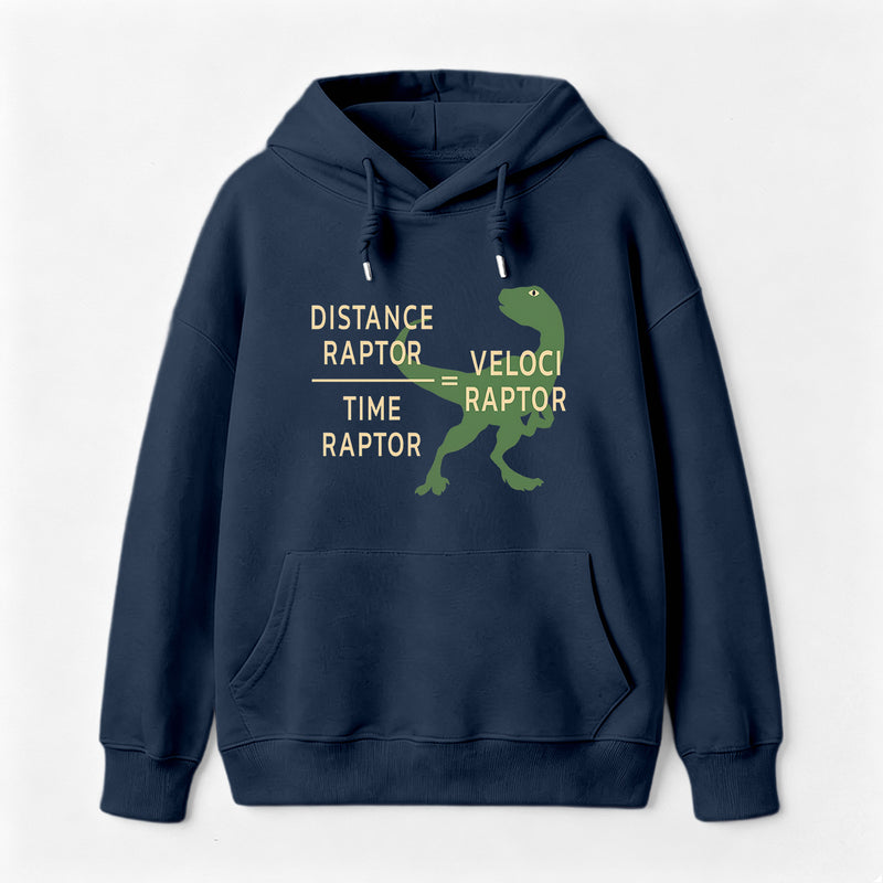 Equations Of Motion Science Velociraptor Hoodie