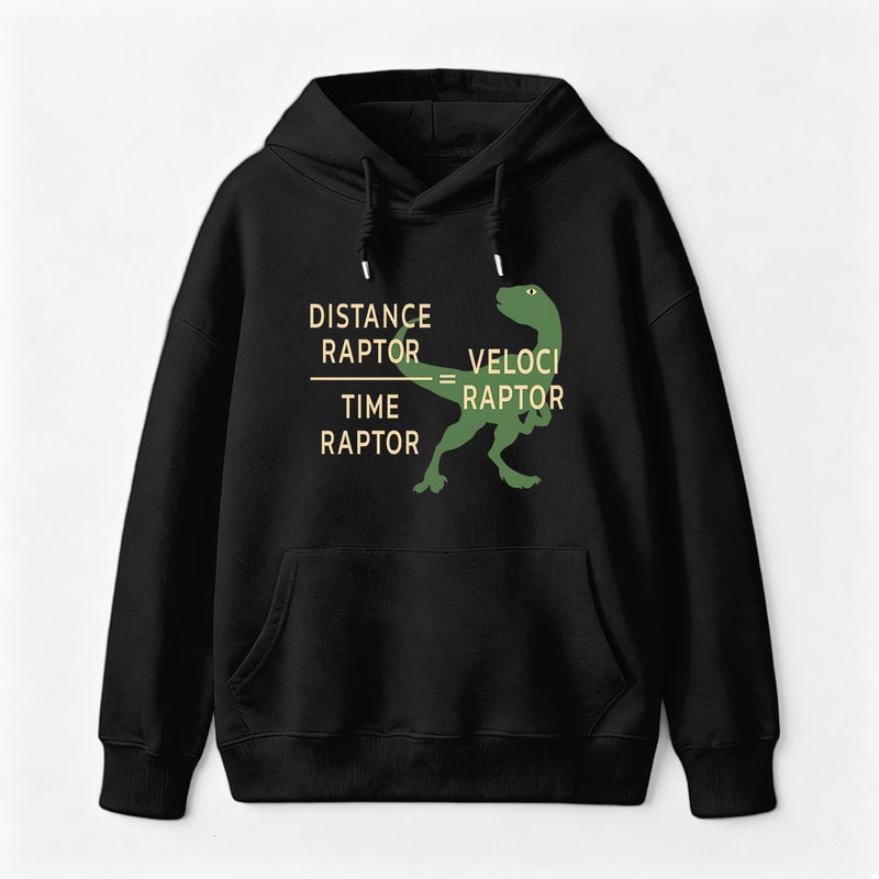 Equations Of Motion Science Velociraptor Hoodie