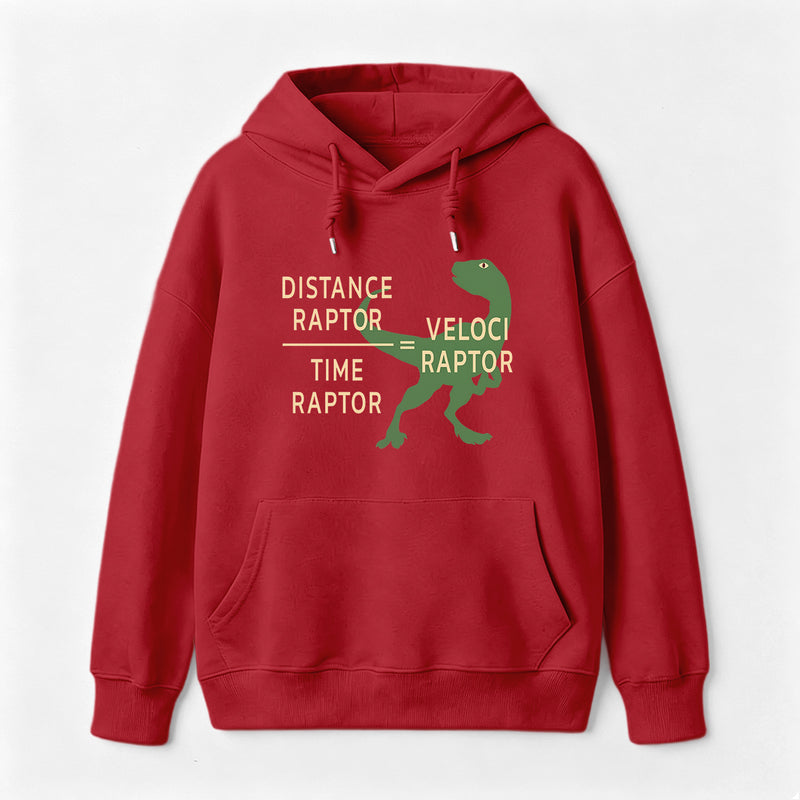 Equations Of Motion Science Velociraptor Hoodie