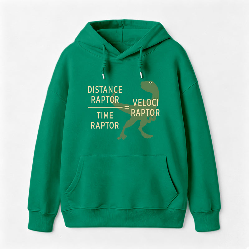 Equations Of Motion Science Velociraptor Hoodie