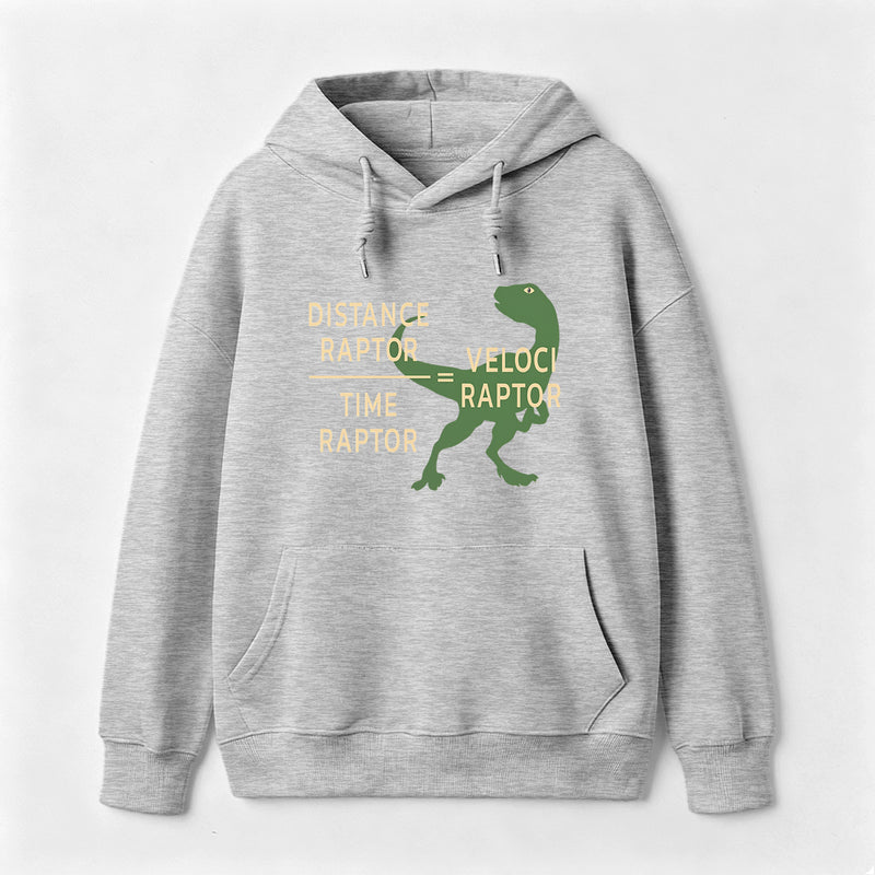 Equations Of Motion Science Velociraptor Hoodie