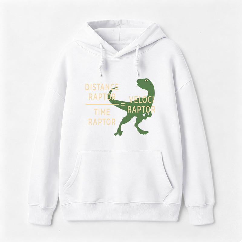 Equations Of Motion Science Velociraptor Hoodie