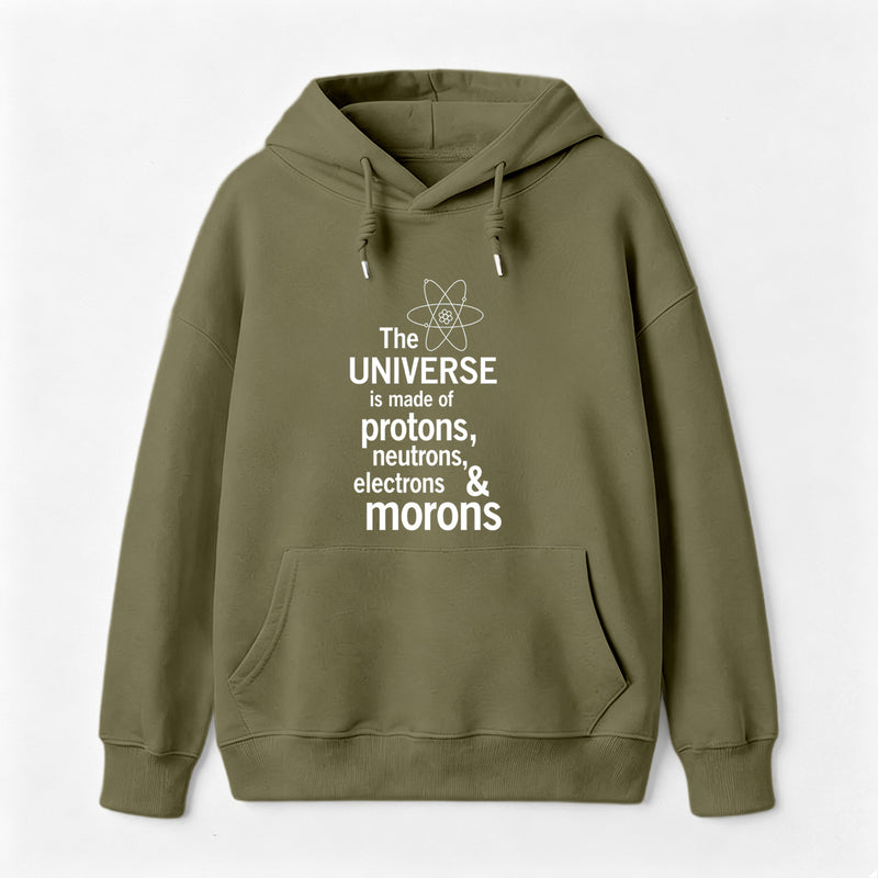 The composition of the universe Science Hoodie
