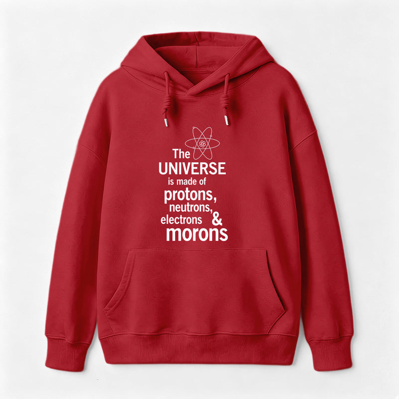 The composition of the universe Science Hoodie