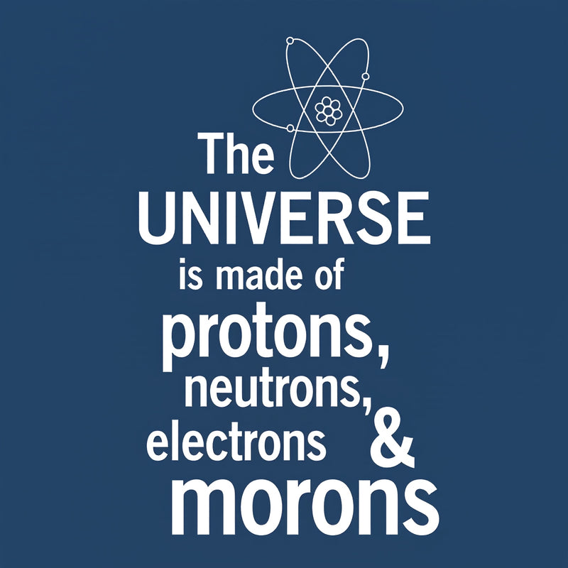 The composition of the universe Science Hoodie
