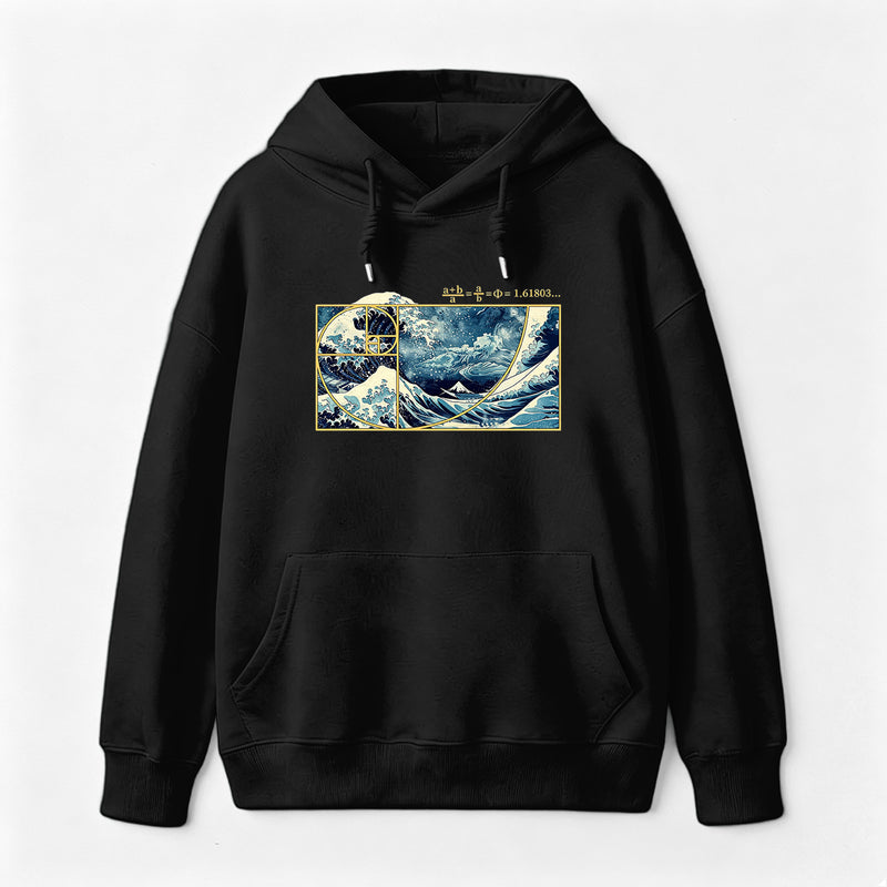 The Great Fibonacci Wave Science Hoodie