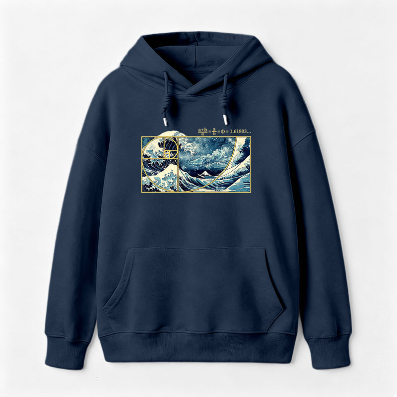 The Great Fibonacci Wave Science Hoodie