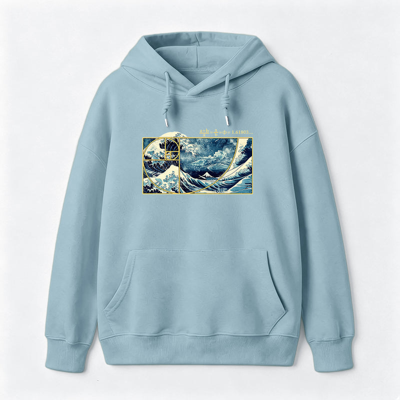 The Great Fibonacci Wave Science Hoodie