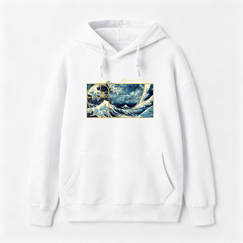 The Great Fibonacci Wave Science Hoodie