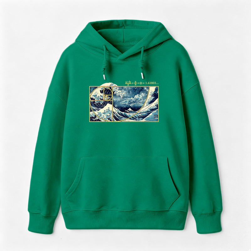 The Great Fibonacci Wave Science Hoodie