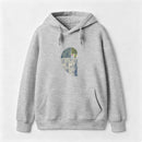 Distressed Fibonacci Spiral Graphic Hoodie