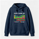 Can I Lick It Periodic Humour Science Hoodie
