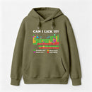 Can I Lick It Periodic Humour Science Hoodie