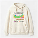 Can I Lick It Periodic Humour Science Hoodie
