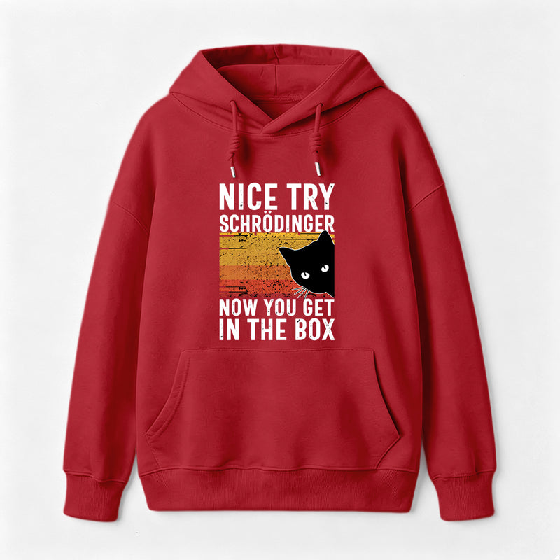 You Get Schrodinger's cat In The Box Hoodie