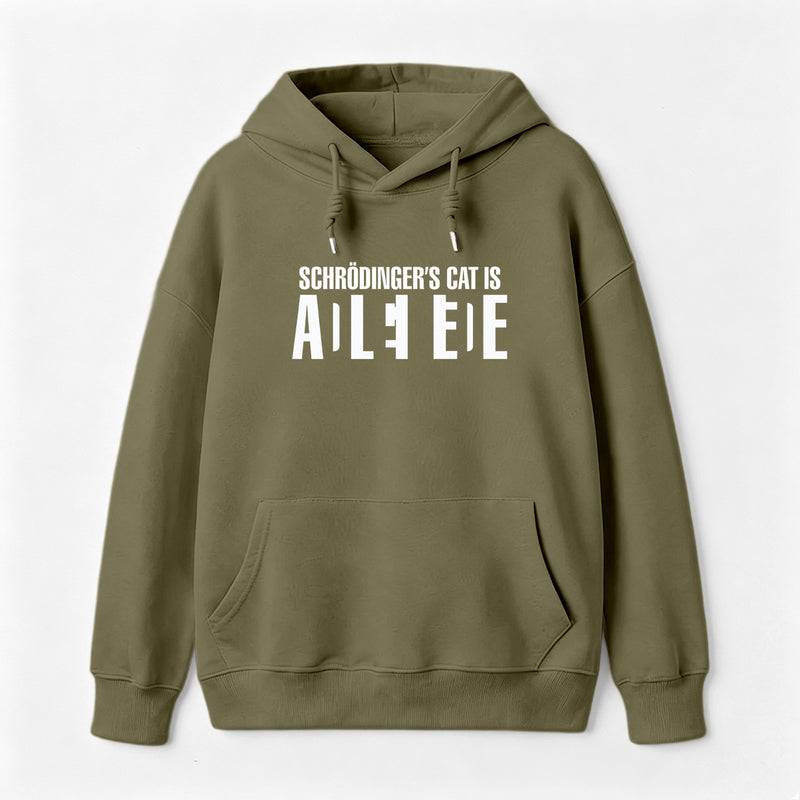 SchrÖdinger's Cat ADLEIAVDE Science Hoodie