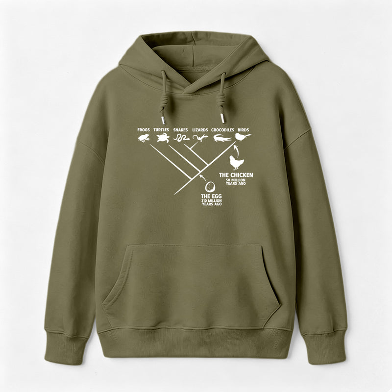 The Chicken And The Egg Hoodie