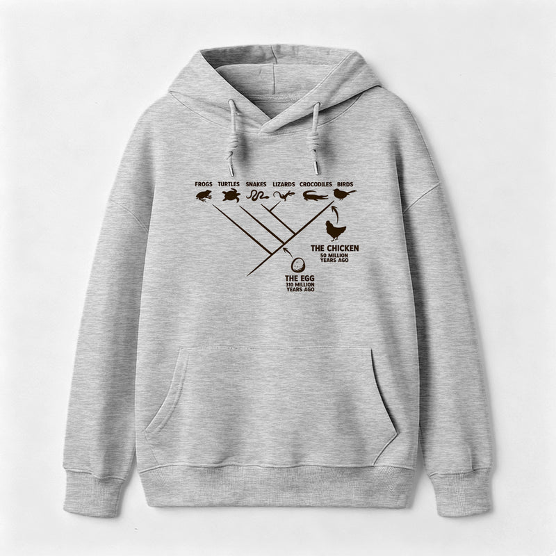 The Chicken And The Egg Hoodie