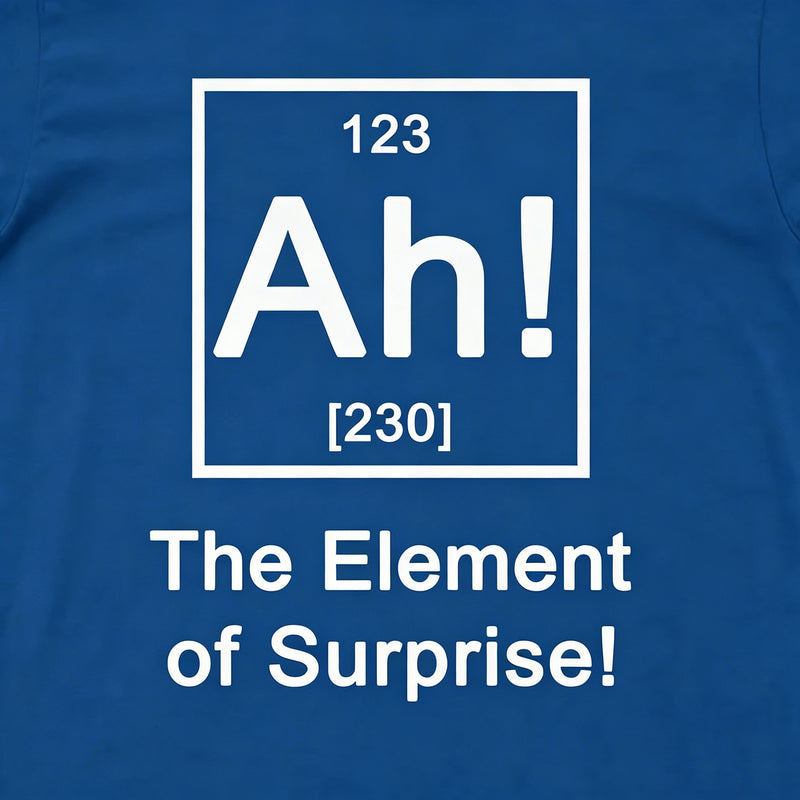 Ah! The element of surprise Hoodie
