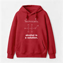 Alcohol Is A Solution Hoodie