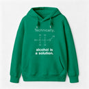 Alcohol Is A Solution Hoodie