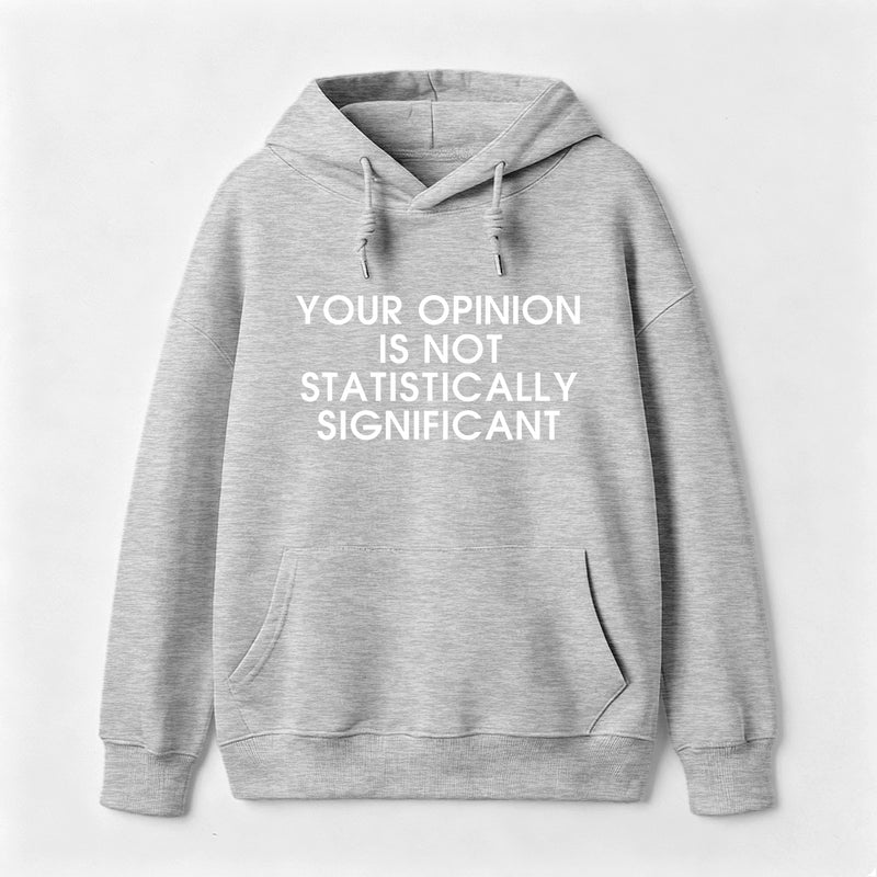 Your Opinion is not Statistically Significant Hoodie