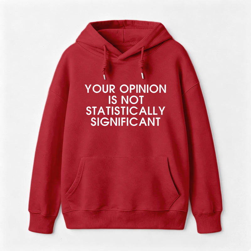 Your Opinion is not Statistically Significant Hoodie