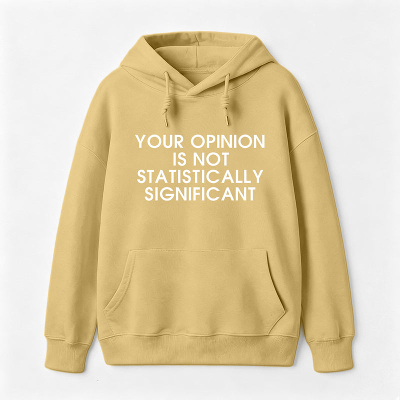 Your Opinion is not Statistically Significant Hoodie