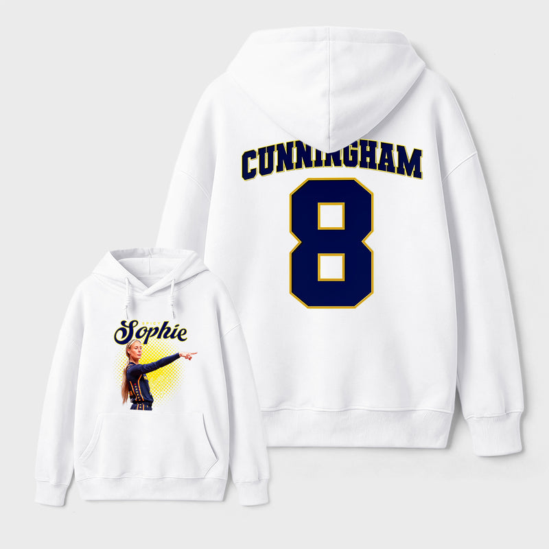 Sophie Cunningham Basketball Fan Gift Vintage Graphic Hoodie