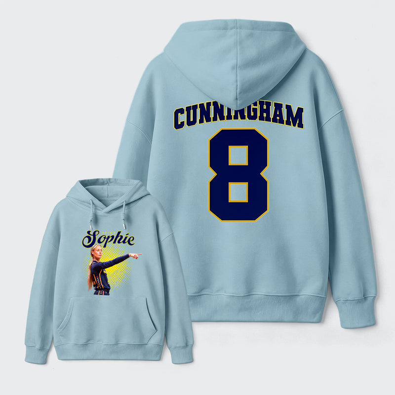 Sophie Cunningham Basketball Fan Gift Vintage Graphic Hoodie