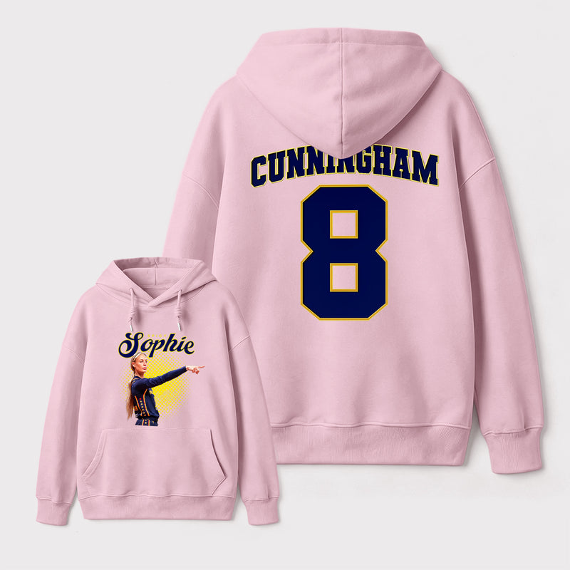 Sophie Cunningham Basketball Fan Gift Vintage Graphic Hoodie