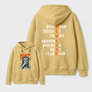 NewYork 2 Side Basketball Fans Hoodie