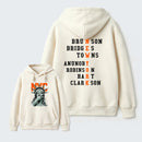 NewYork 2 Side Basketball Fans Hoodie