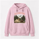 Do Not Pet The Fluffy Cows Yellowstone National Park Hoodie