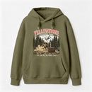 Do Not Pet The Fluffy Cows Yellowstone National Park Hoodie