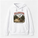 Do Not Pet The Fluffy Cows Yellowstone National Park Hoodie