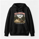 Do Not Pet The Fluffy Cows Yellowstone National Park Hoodie